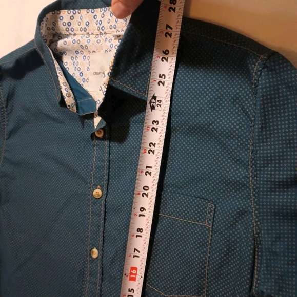 Craft And Flow Mens Casual Short Sleeve Button Down Shirt - Picture 8 of 9